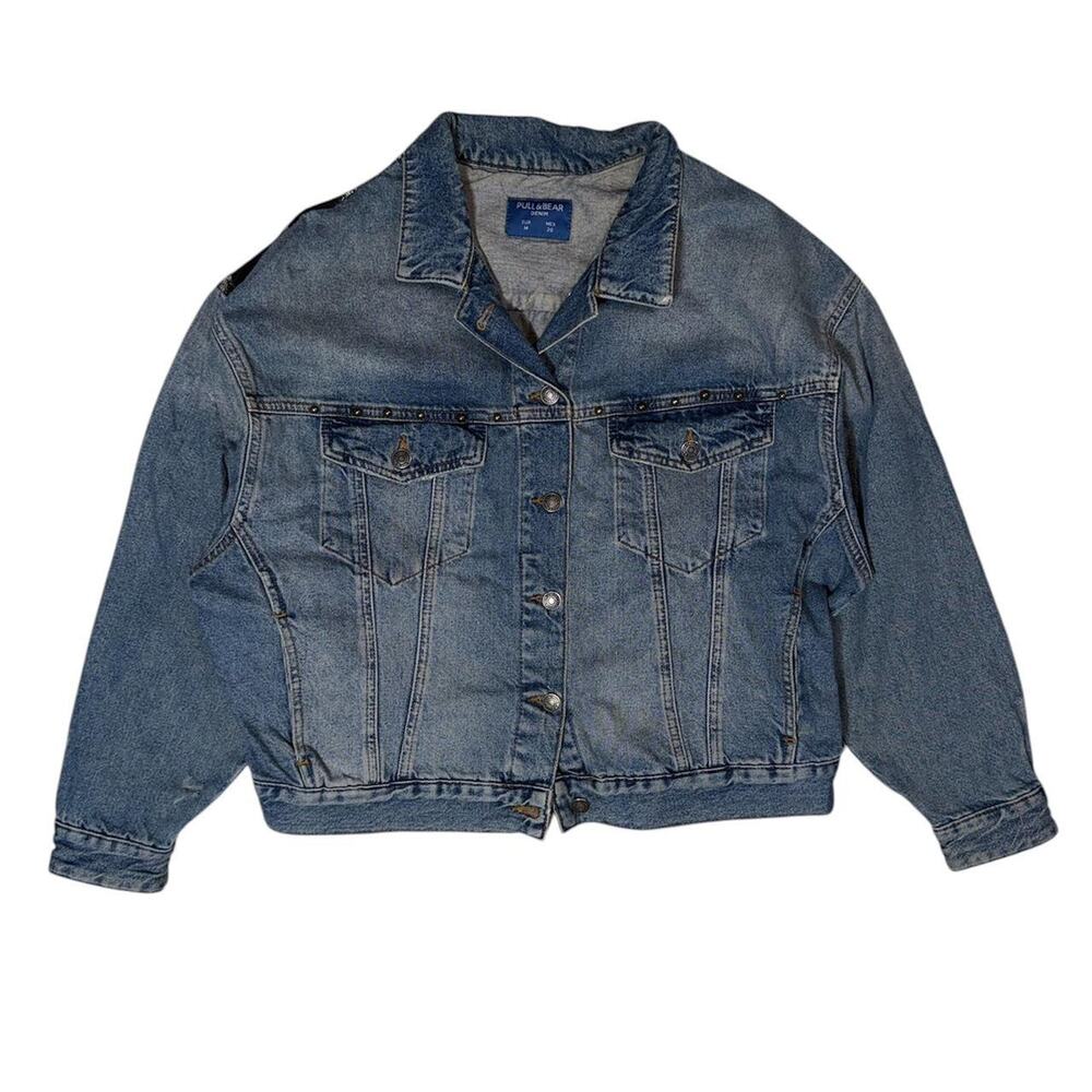 Vintage denim jacket with a‎